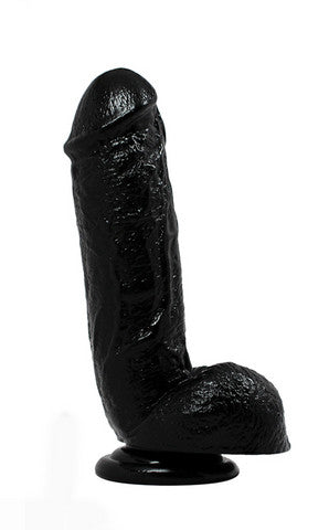 Hard Steel 8.5-Inch Cock - Black