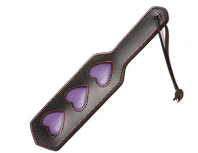 Queen Of Hearts Paddle - Purple