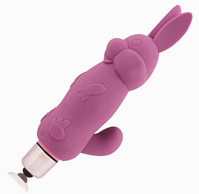 Fabulous Rabbit With 7 Function Vibrating Bullet - Purple