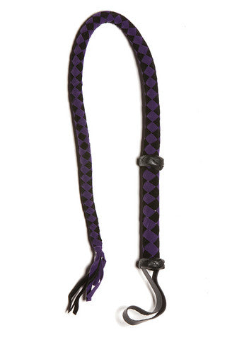 The Master Whip - Purple And Black