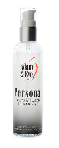 Adam And Eve Personal Water-Based Lubricant - 4 oz.