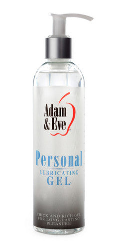 Adam And Eve Personal Water-Based Gel Lubricant - 8 oz.