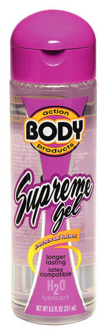 Supreme Lubricant Water Based Gel - 8.5 oz.