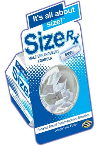 SizeRX Penile Enhancement Formula - 50 Unit Pillow Pack With Display