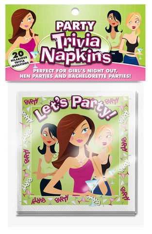 Party Trivia Napkins -10 Count