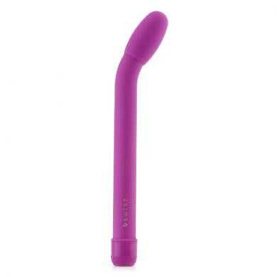 Bgee 7-inch Curved Vibrator - Royal Purple