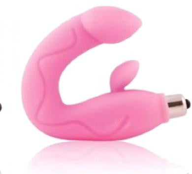 Goddess Dual Clitoral and G-Spot Stimulator - Pink