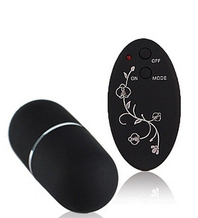 Wireless Remote Vibrating Egg - Black