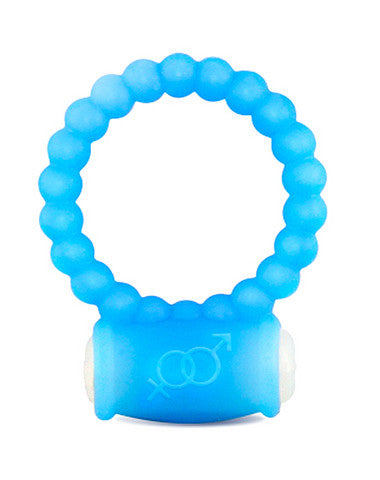 Gogo Bubble Vibrating Ring - Blue